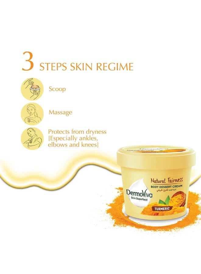 دابر كريم ديرموفيفا الطبيعي لتفتيح الجسم بالكركم ١٤٠ مل - Image 5