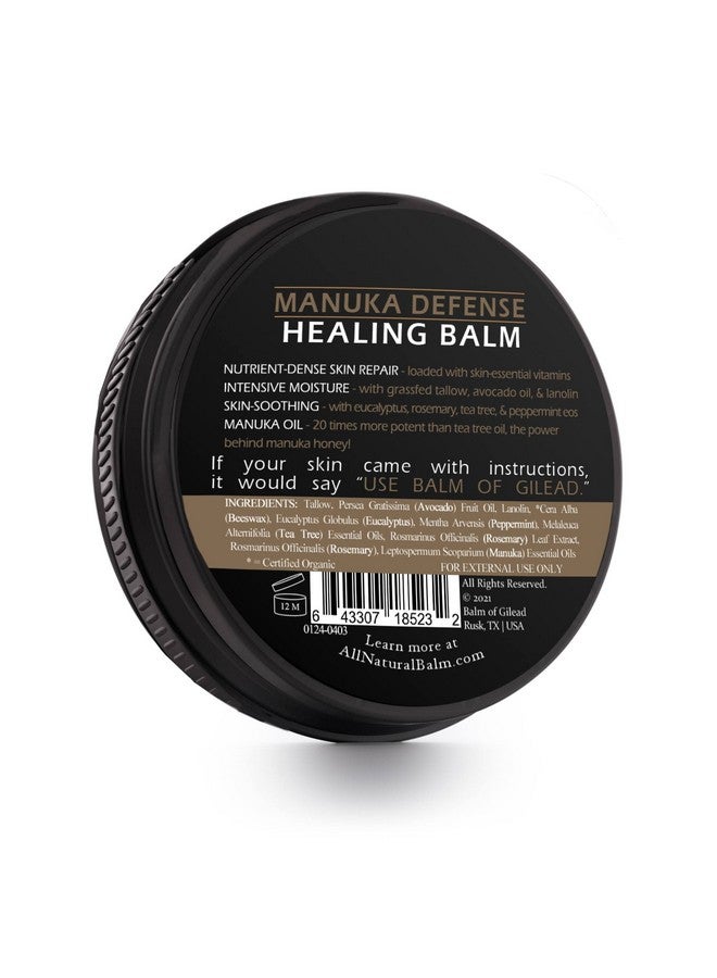 Balm of Gilead Tea Tree Balm - Foot Cream with Tea Tree and Manuka Oil, Intensive Moisture for Itchy Feet, Softens Skin Irritations, Balm for Eczema, Rashes, Dry Skin By Balm of Gilead (2 fl oz) - Image 2