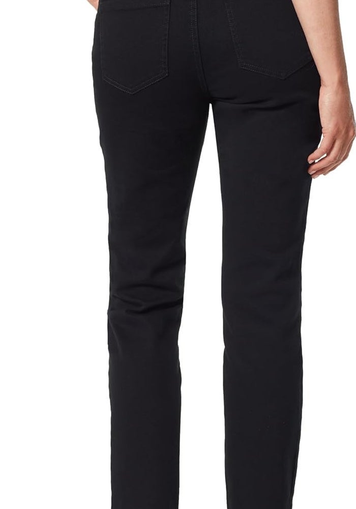 GLORIA VANDERBILT Women's Plus Size Amanda Classic High Rise Tapered Jean in Black - Image 3