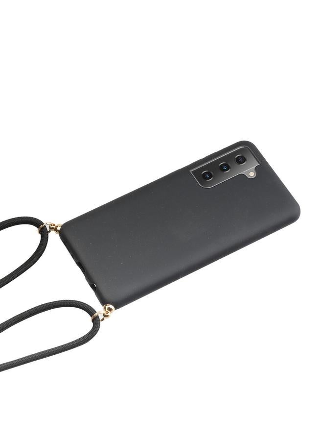 S-TOP Case For Samsung Galaxy A25 Global Wheat Straw Material + TPU Phone Case with Lanyard - Image 2