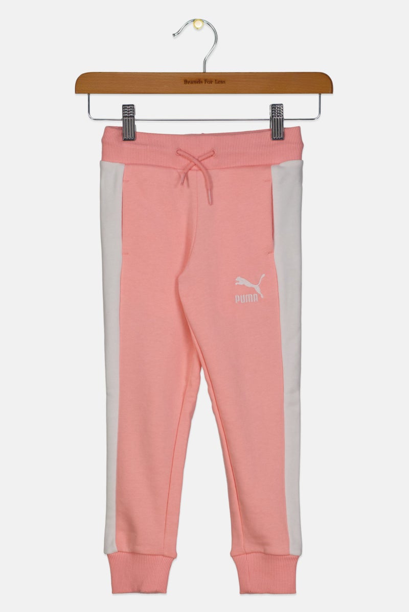 PUMA Kids Girl Sportswear Fit Training Sweatpants, Pink  - Image 1