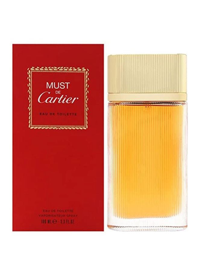 Cartier Must De EDT 100ml - Image 2