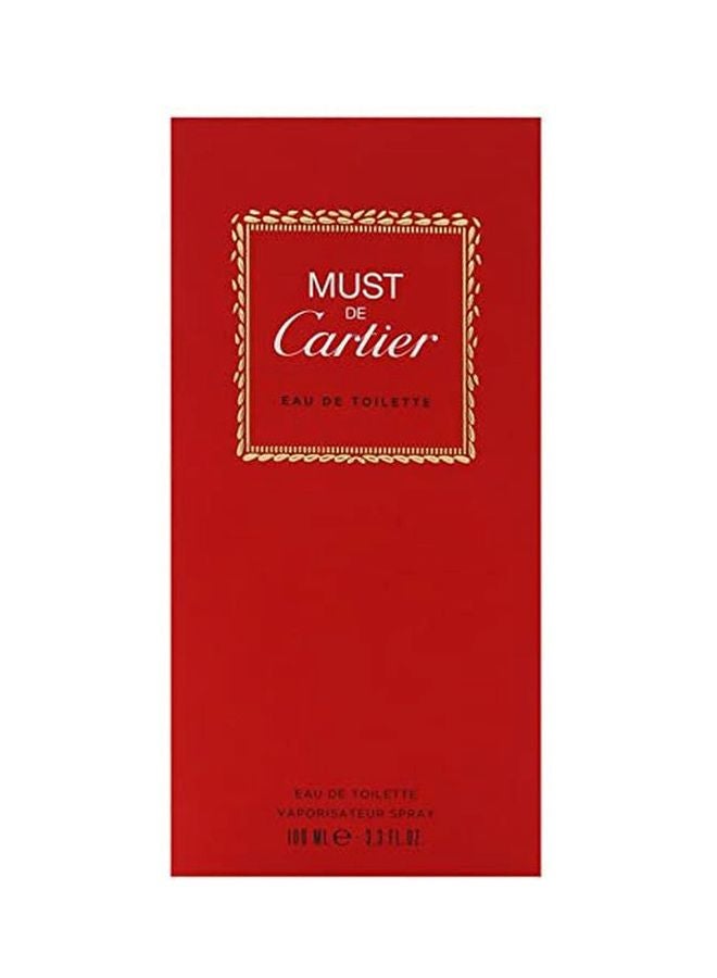 Cartier Must De EDT 100ml - Image 3