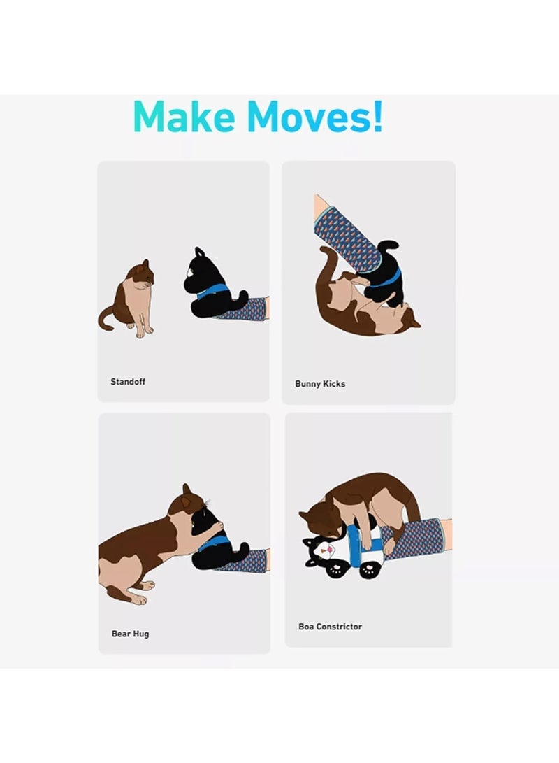 Cat Wrestler, Cat Wrestling Toys Puppet, Indoor Cat Toy, Cats Wrestling Glove, with Tough Padding for Safe and Fun Interactive Play Cat Toy Gift - Image 5