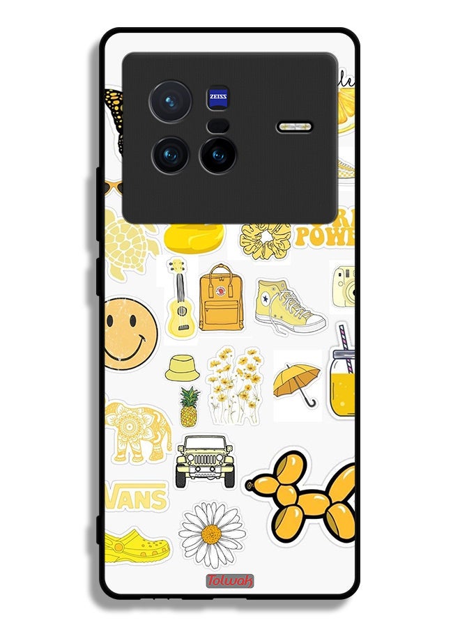 Tolwak Vivo X80 Protective Case Cover Girly Tags - Image 2