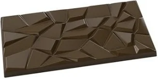 Hobs Crystal Rectangular Polycarbonate Chocolate Mold