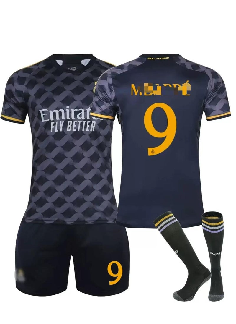 General Kids Football Jersey Set, No.9 Football Soccer Jersey, Football Soccer Jersey Tracksuits Kit for Kids Youth 28Yard  - Image 1