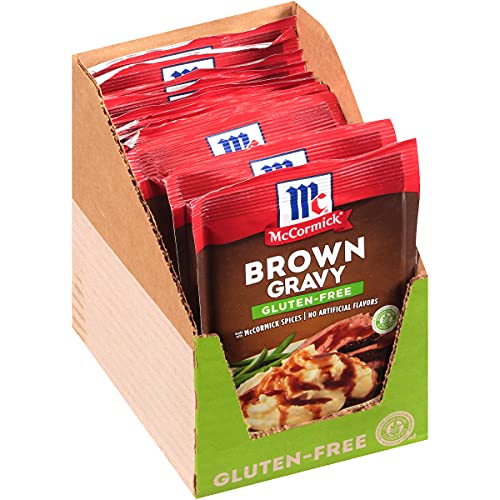 McCormick Gluten Free Brown Gravy Mix 088 oz Pack of 12