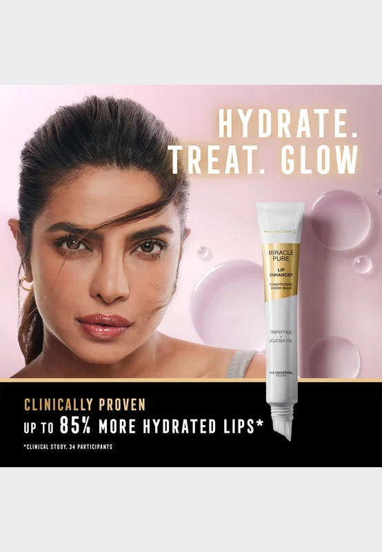Max Factor  Miracle Pure Lip Enhancer Hydrating Lip Balm - 060 - Açai Haze for Women | Best Price UAE