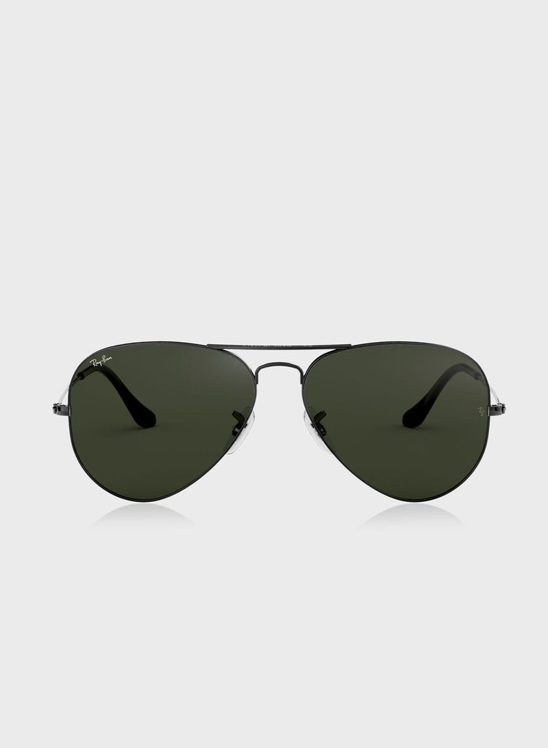 Ray-Ban 0Rb3025 Aviator Large Metal Sunglasses - Image 1