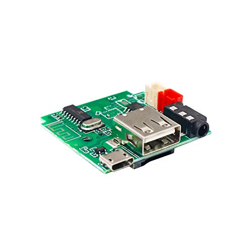 Electronicspices Electronic Spices 5V Bluetooth Amplifier FM USB AUX Card Wireless HI-FI Module with mic Audio Player Decoder Module Kit 5w - Image 3