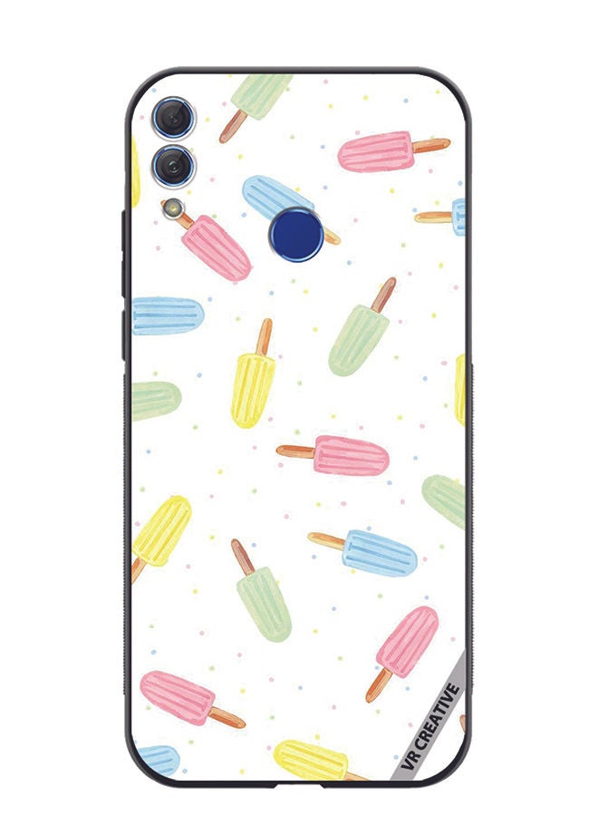 Protective Case Cover For Honor 10 Lite Ice Cream Design Multicolour