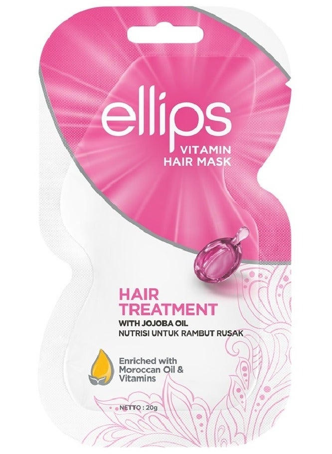 Ellips Hair Mask Hair Treatment 20g (Pack of 4) - Image 2