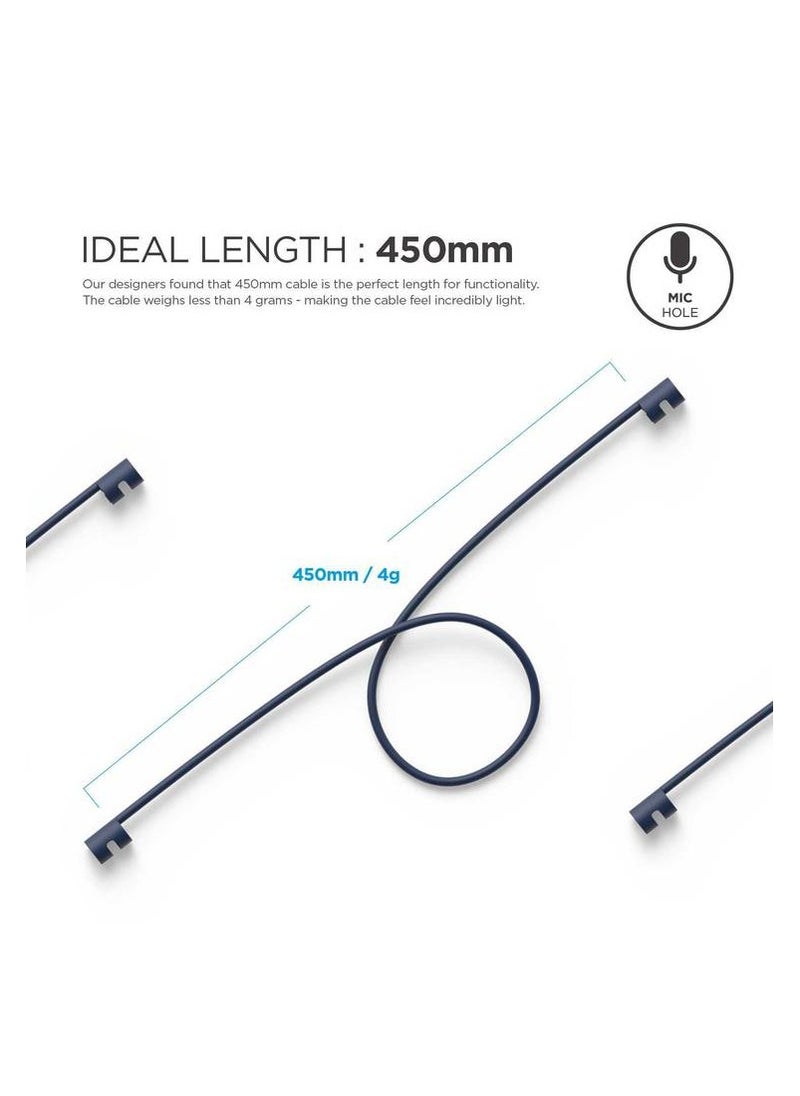 Elago Design Strap For Apple AirPods - Jean Indigo  - Image 3
