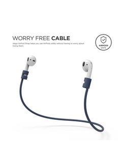 Elago Design Strap For Apple AirPods - Jean Indigo  - Image 4