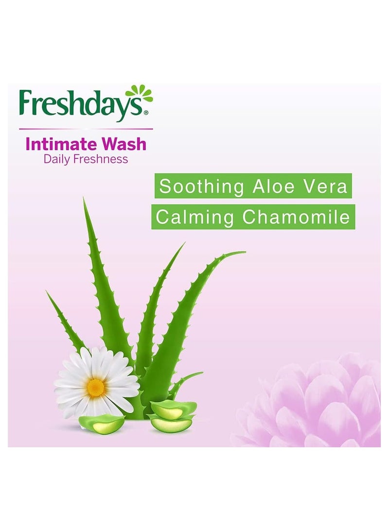 Freshdays Daily Intimate Wash With 100% Natural Actives 200 ML - Image 4