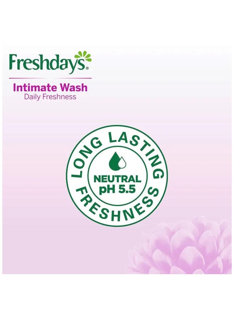 Freshdays Daily Intimate Wash With 100% Natural Actives 200 ML - Image 2