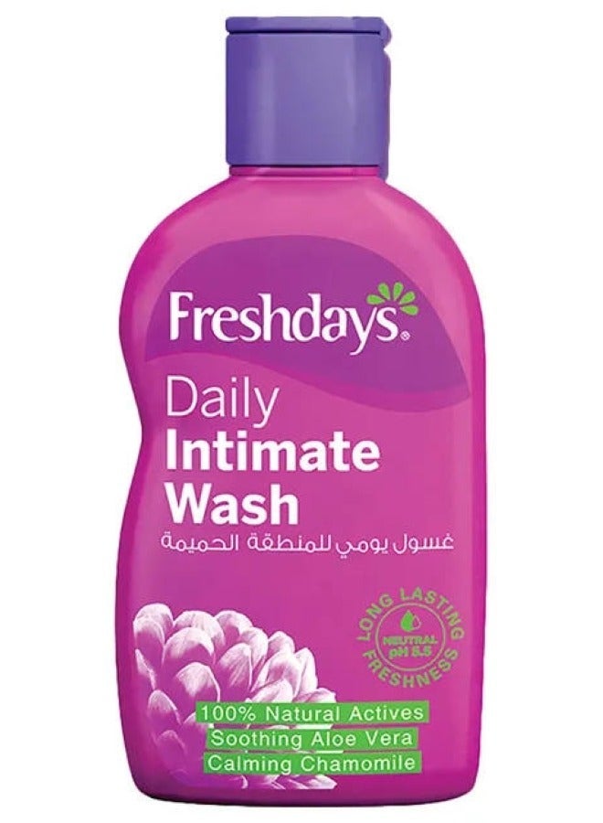 Freshdays Daily Intimate Wash With 100% Natural Actives 200 ML - Image 2