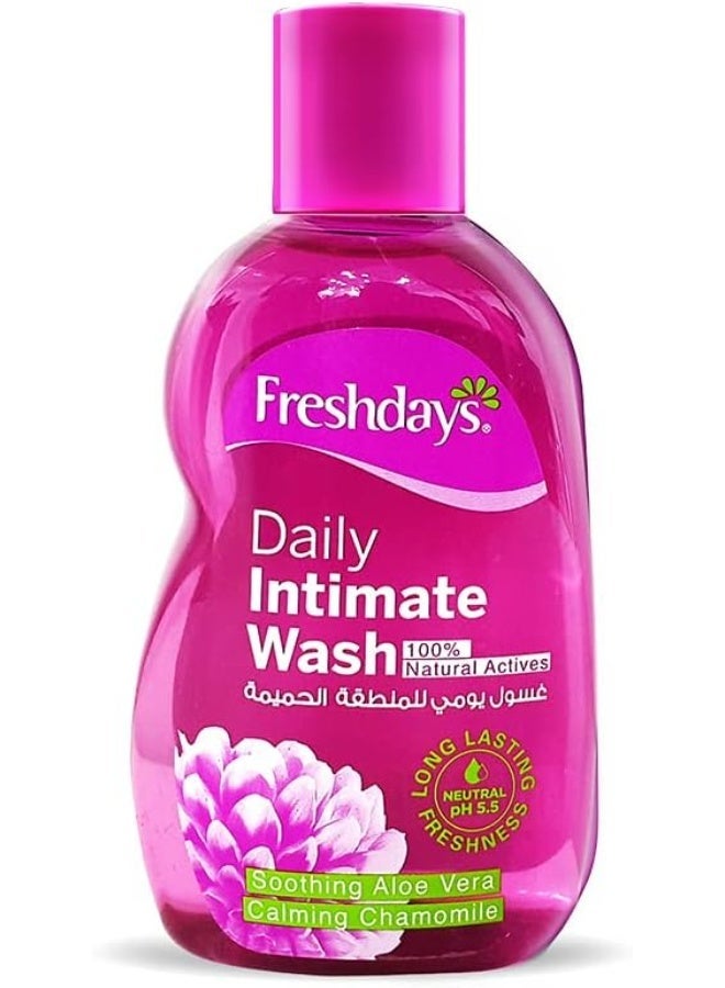 Freshdays Daily Intimate Wash With 100% Natural Actives 200 ML - Image 1