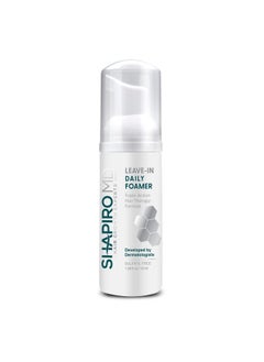 Shapiro MD Hair Growth Experts Hair Loss Leavein Daily Foam ; Dht Fighting Vegan Formula For Thinning Hair Developed By Dermatologists ; Experience Healthier Fuller & Thicker Looking Hair Shapiro Md ; 1Month Supply  - Image 1