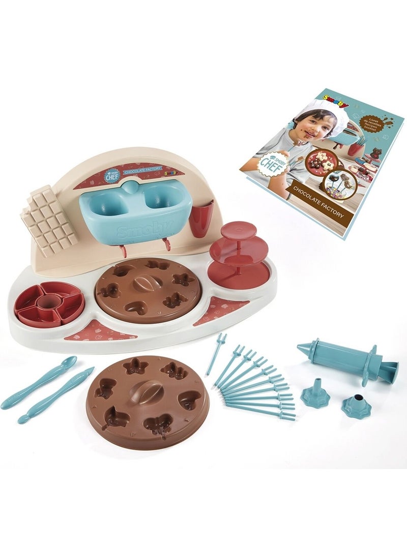 Smoby Chef Chocolate Factory - Creative Chocolate Making and Decorating Game Set