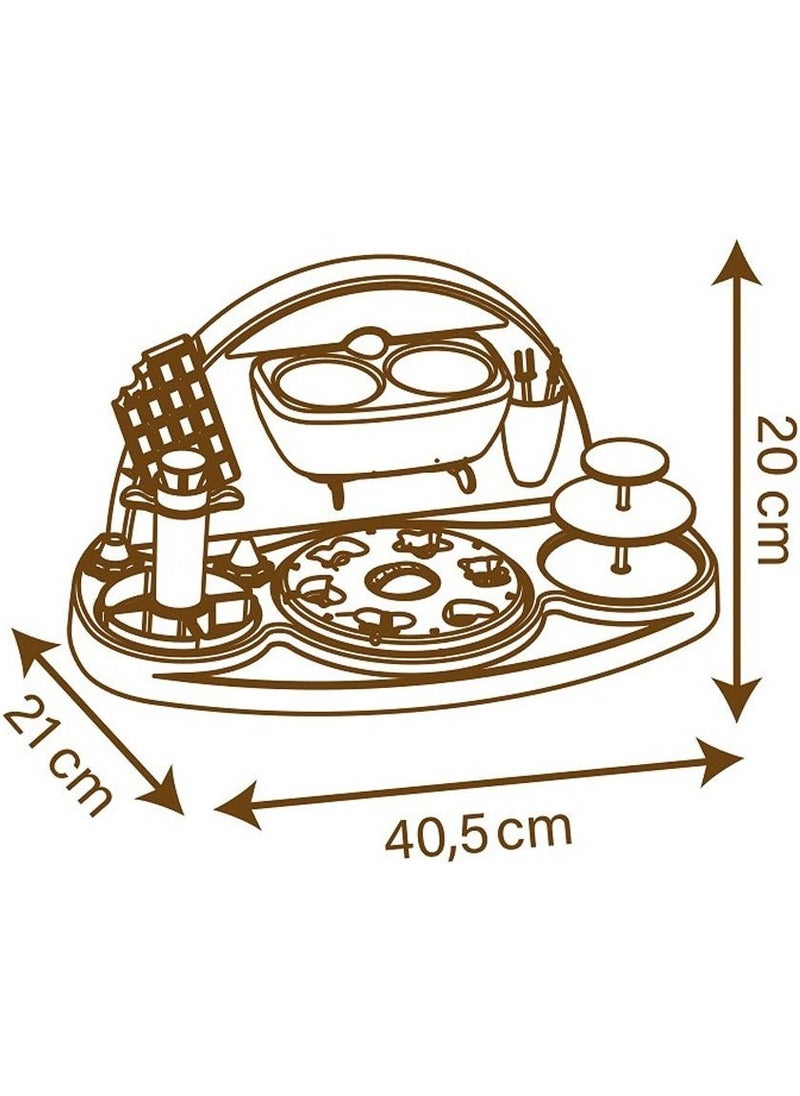 Smoby Chef Chocolate Factory - Creative Chocolate Making and Decorating Game Set
