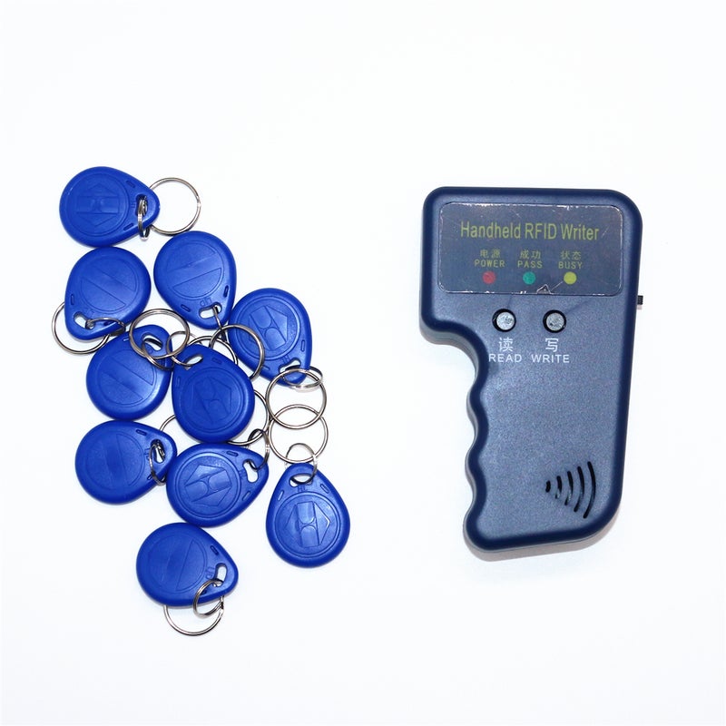 Handheld 125KHz RFID ID Card Copier Writer Duplicator Programmer Reader Code Writable EM4305 ID Keyfobs Tags Card Key Cards - Image 4