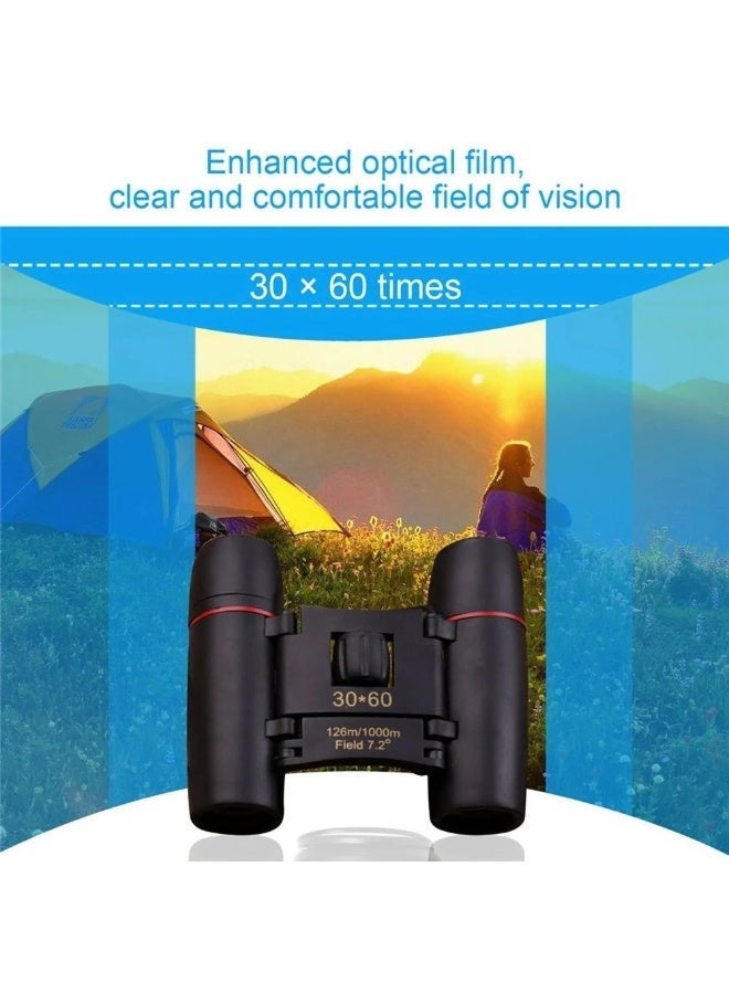 CRONY Binocular 30*60 Binocular 30x60 day and night camping travel vision spotting scope optical folding HD binoculars - Image 5