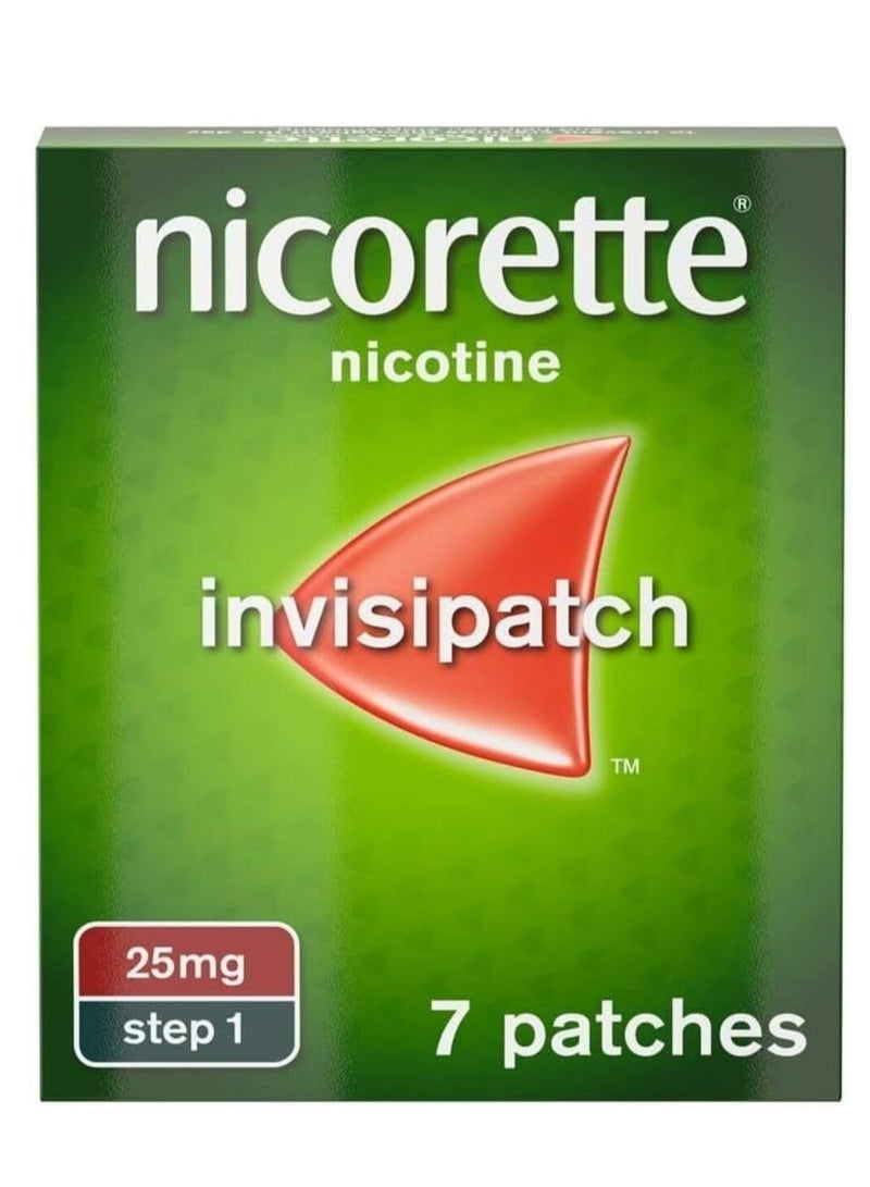 nicorette Step 1 Invisipatch 25 mg 7 Patches - Image 2