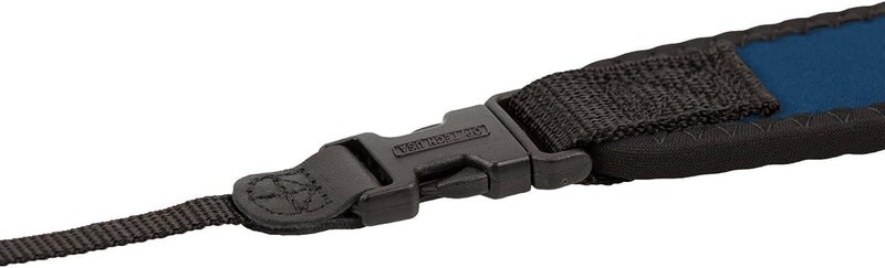 OP/TECH USA Classic Strap (Navy) â€“ Neck & Shoulder Strap for Camera and Binocular Use with Adjustable Design for Comfort and All-Day Carry - Made in USA - Image 3