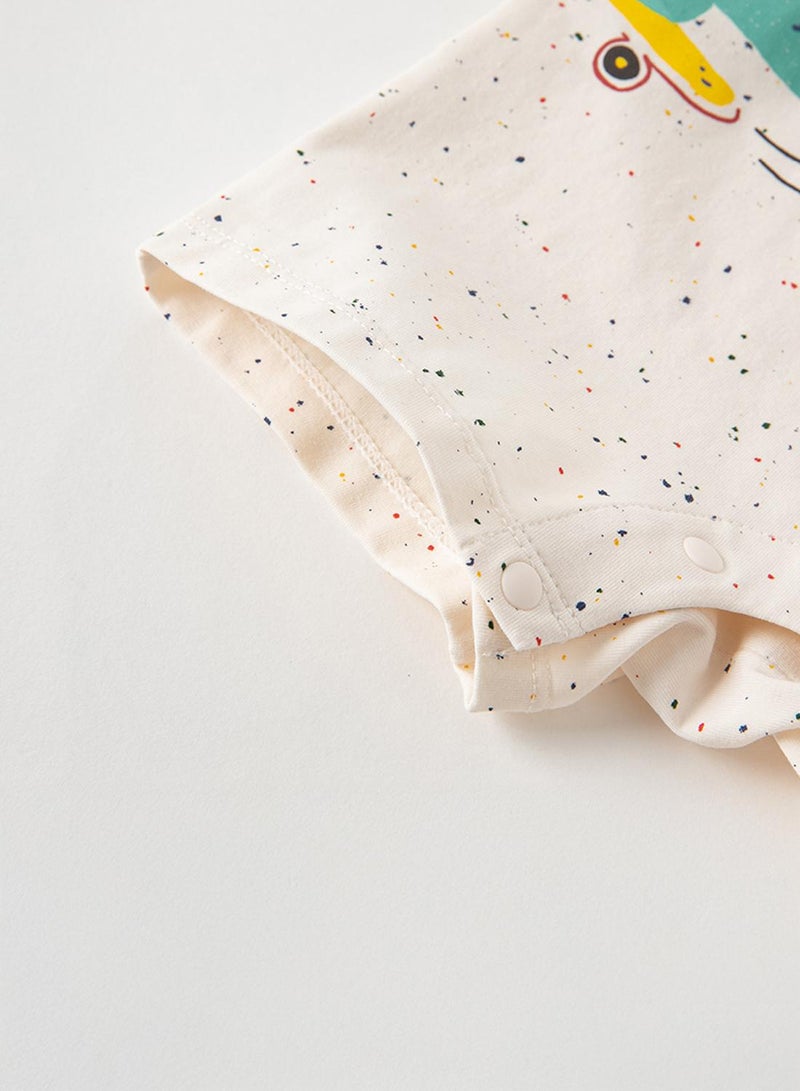 Dave & Bella Alligator Romper - Image 3