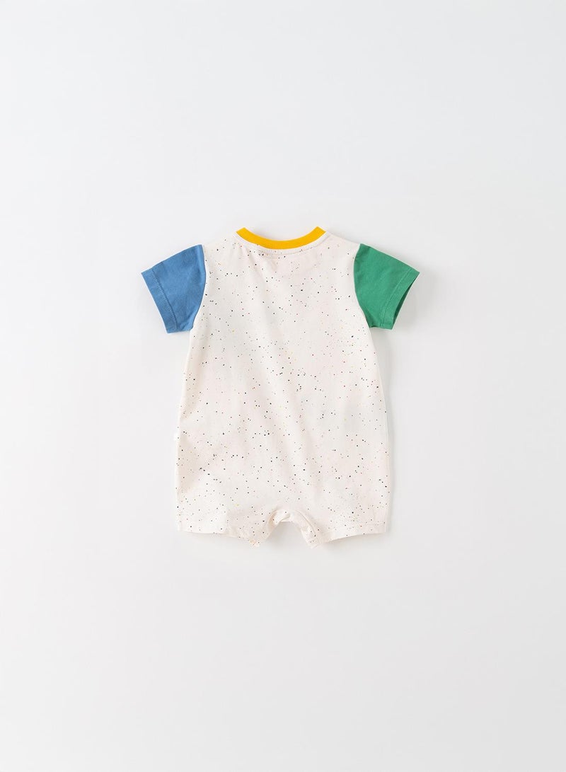 Dave & Bella Alligator Romper - Image 4