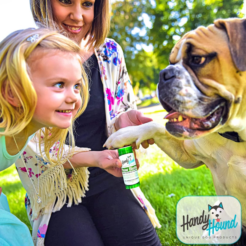 Handy Hound Dog Paw Balm - Paw Butter – Ultimate Dog Paw Protector & Dry Skin Treatment - Nourishing Paw, Nose & Dry Skin Soother - Lick-Safe Paw Balm Dogs Trust - Made in The USA - 2 oz - Image 5