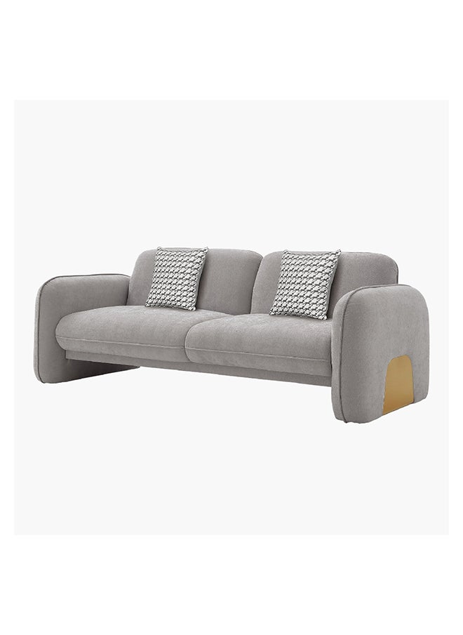 Home Box أريكة قماشية فارغون 3 مقاعد مع 2 وسائد 91 × 79 × 235 سم  - Image 4
