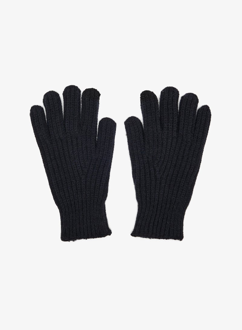 جينجر طقم قبعة، وشاح، وقفازات منسوجة بثلاث قطع - Image 4