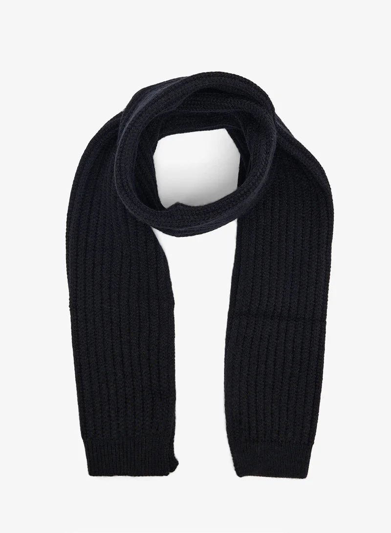 جينجر طقم قبعة، وشاح، وقفازات منسوجة بثلاث قطع