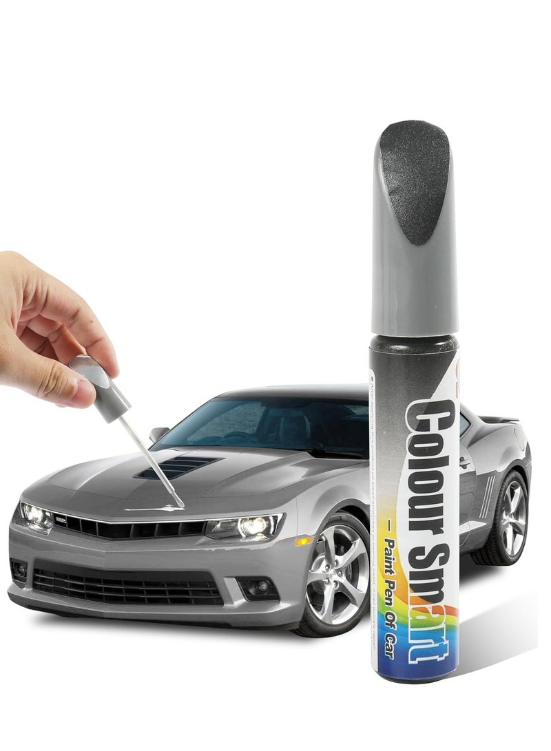 AirYoung Car Scratch Remover,Car Scratch Repair,Car Accessories Car Deep Scratch Remover,Scratch Remover for Vehicles,Car Scratch Repair Paint Pen,Universal Car Touch Up Paint for Deep Scratches (Grey) - Image 1