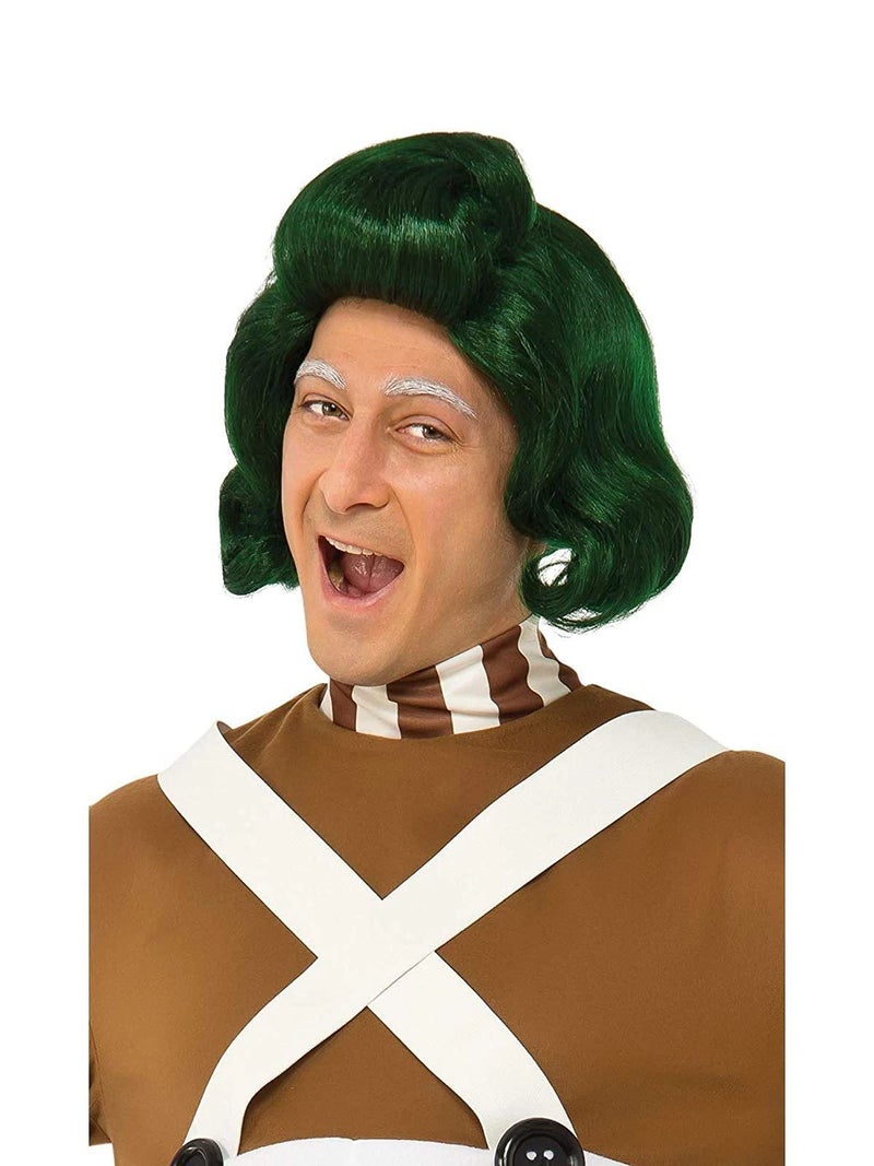 Rubies Willy Wonka and the Chocolate Factory: Oompa Loompa Wig for Adults, Men's No Size - Image 2