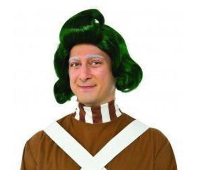 Rubies Willy Wonka and the Chocolate Factory: Oompa Loompa Wig for Adults, Men's No Size - Image 5
