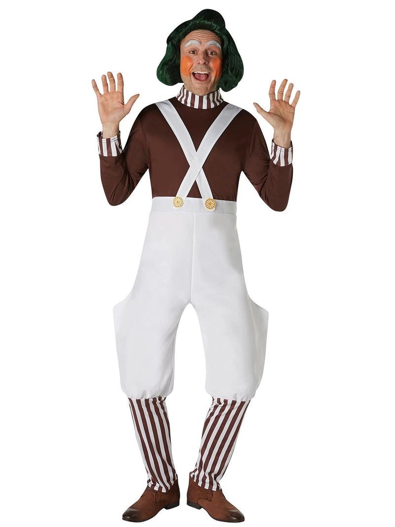 Rubies Willy Wonka and the Chocolate Factory: Oompa Loompa Wig for Adults, Men's No Size - Image 3