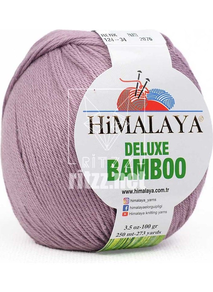 Himalaya Deluxe Bamboo 124-34 Lilac  - Image 1