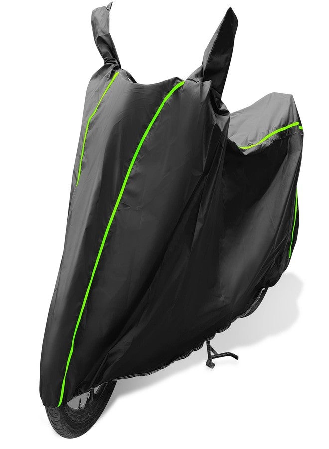 Auto Hub Waterproof Scooty Cover Compatible with Vespa VXL 125 Dustproof, UV Protection Two Wheeler Scooty Vespa VXL 125 Cover - Black - Image 2
