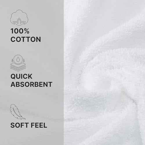 Welspun 100% Cotton Quik Dry Bath Towel | High Absorbency Super Soft, Fast Drying Towels for Bath | 380 GSM Large Size 1 Piece Bath Towel for Men and Women | Sized 70cm X 150cm Green - Image 4