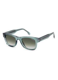 Carrera Men's UV Protection Rectangular Shape Acetate Sunglasses CARRERA 330/S GREEN 42 - Lens Size: 42.1 Mm - Teal  - Image 1