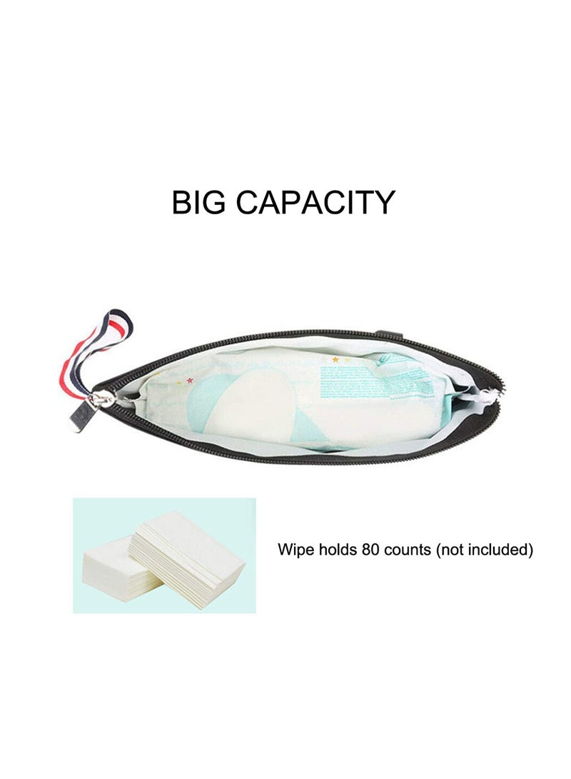 كابتن تيك USB Portable Baby Wipe Warmer Bag, 5V Travel-Friendly Infant Wet Wipes Heater, Ideal Temperature for Baby's Skin, Perfect for Outdoor and Indoor Use (1 Pack) - Image 2