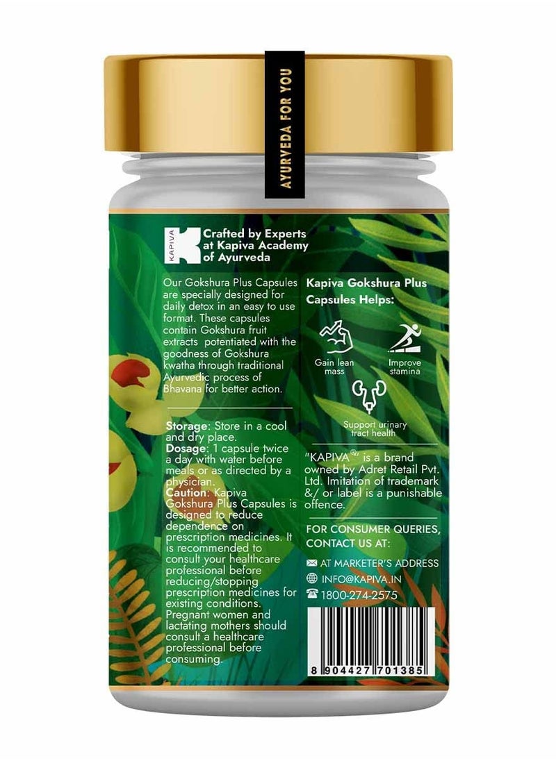 Kapiva - Gokshura 60 Capsules - Image 1
