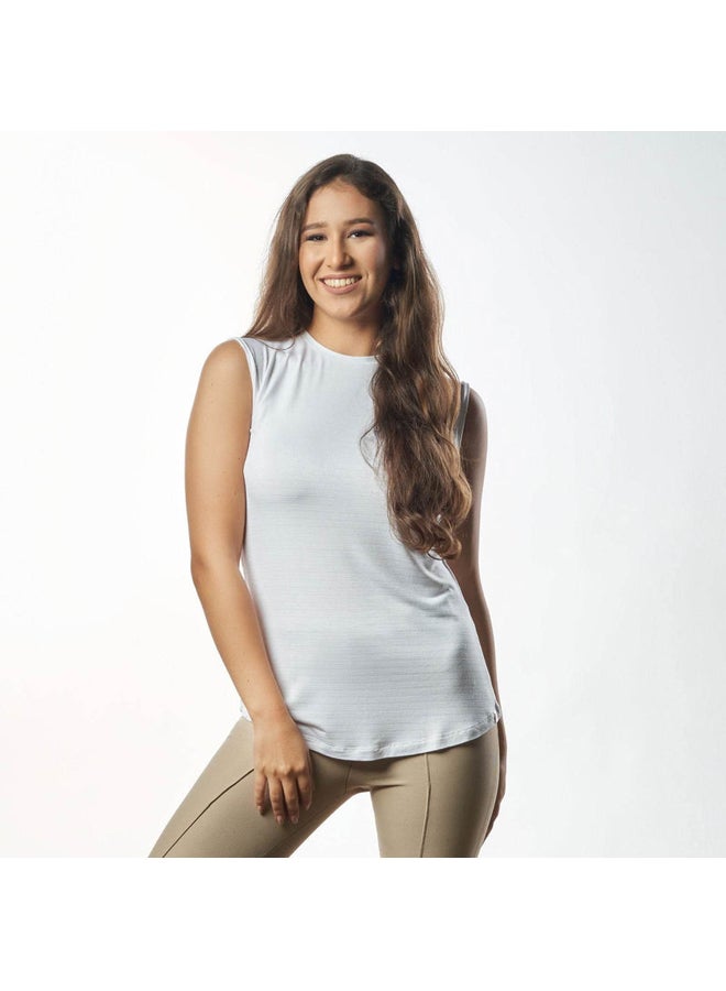 Breathe single layer undershirt women-White