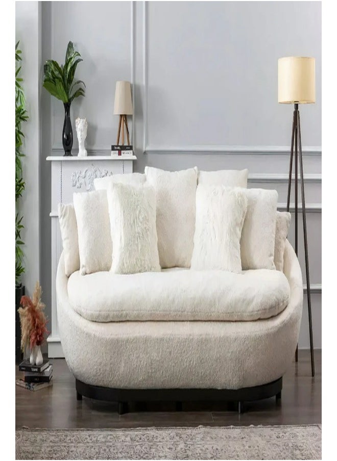 HODGE - Sofa from Cloud White- 220x85x85 cm - Image 1
