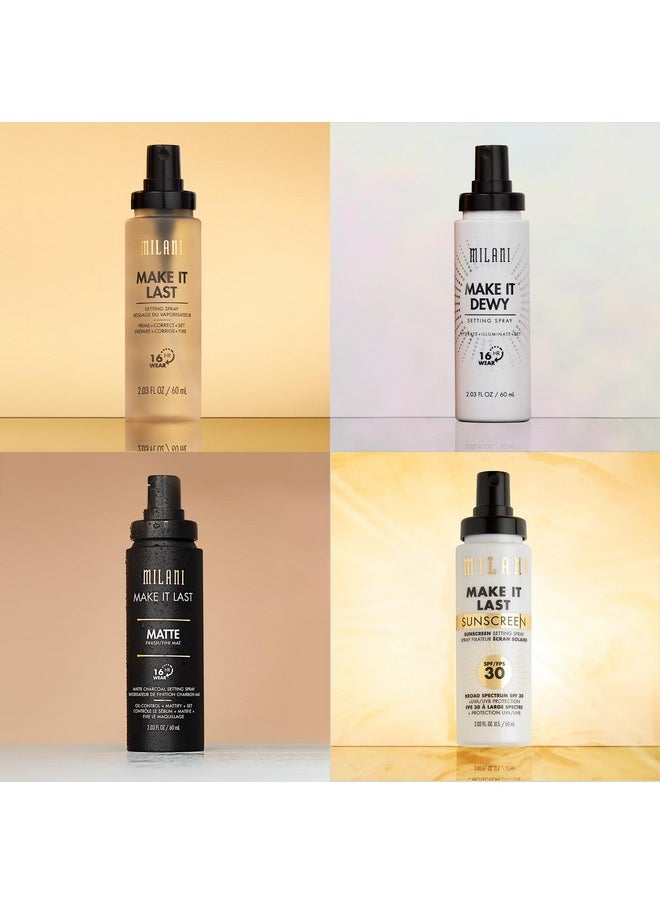 MILANI - Make It Last Sunscreen Sunscreen Setting Spray With Spf 30 Makeup Primer And Setting Spray With Spf30 Sunscreen Long Lasting Makeup Finishing Spray 2 Pack - Image 1