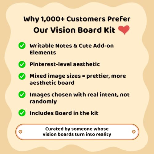 Funk You Store Manifestation Poster | 2026 Vision Board Supplies (200+ Elements, 12 A4 Sheets, A4 Board with Hook) Aesthetic | Life Goals Quotes Daily Affirmations for Women | Manifestation Posters | Manifest Dream Life Poster for Wall - Image 5